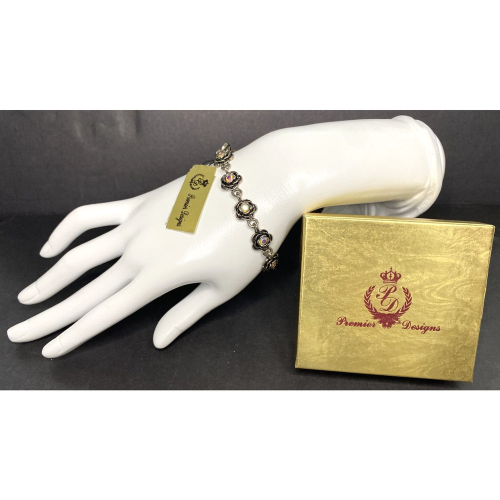Premier Designs Jewelry‎ "Primrose" Floral Bracelet NEW SKU PD71
